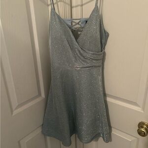 Sparkling Silver Dress